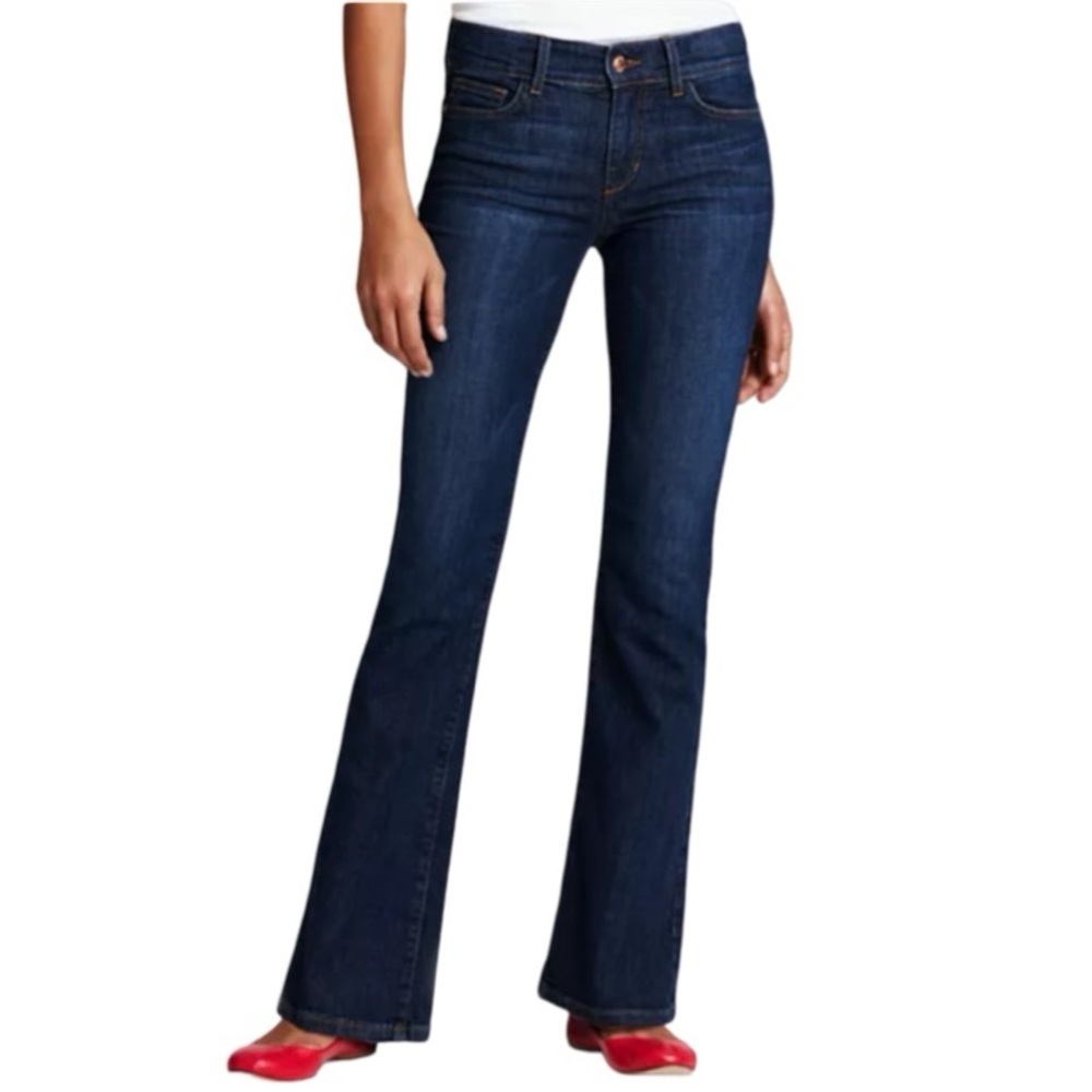 Joe's Jeans Petite Bootcut Blair Wash Stretch Jeans Women's 32 Dark Wash